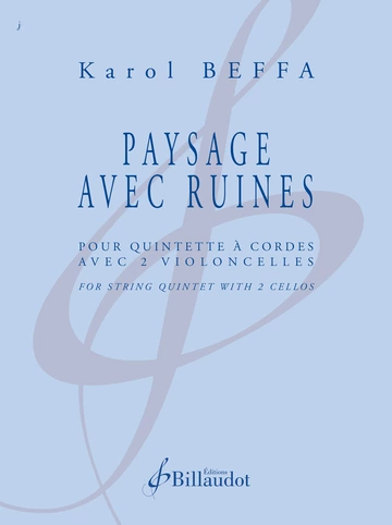 Paysage avec ruines Visuel